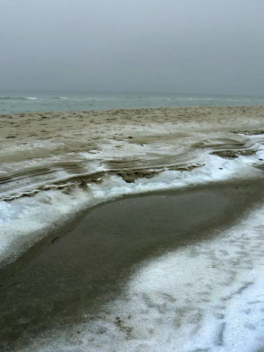 Morze Bałtyckie w zimie