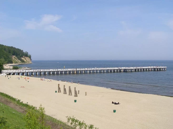 Plaża, Gdynia Orłowo / fot. Wikimedia Commons