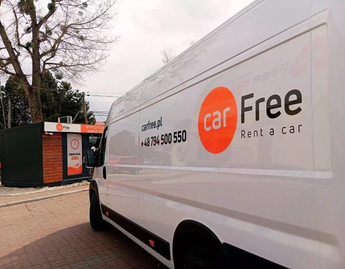 Wynajem Samochodu Dostawczego Bydgoszcz / fot. CarFree