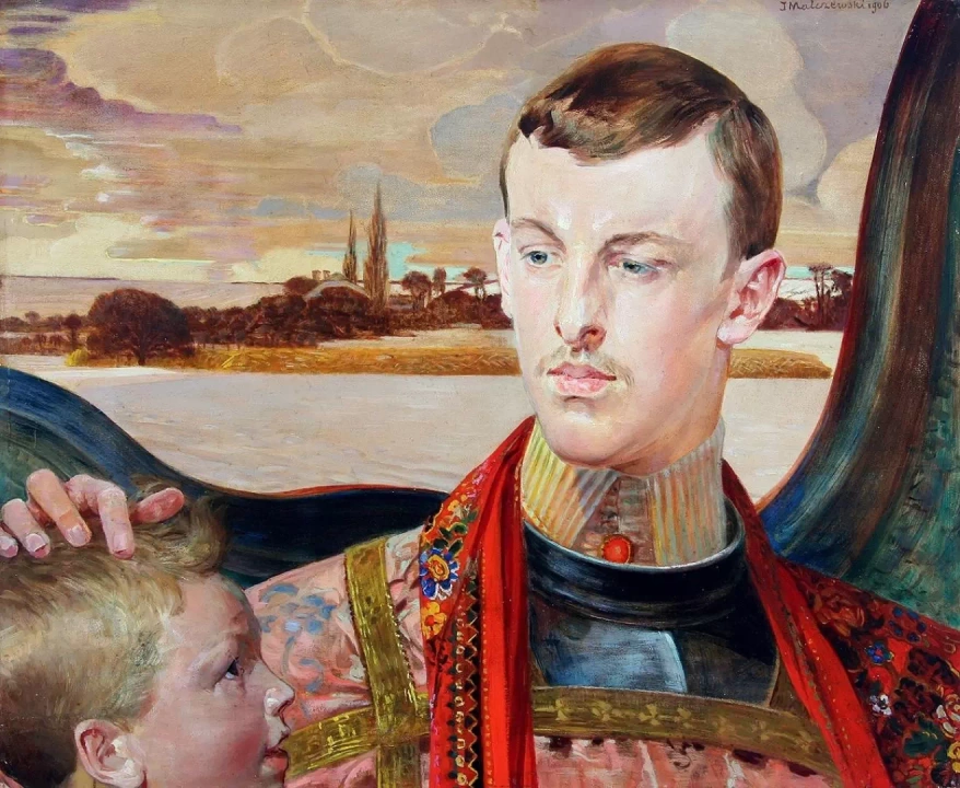 Portret Henryka Sienkiewicza w Pałacyku Henryka Sienkiewicza w Oblęgorku 