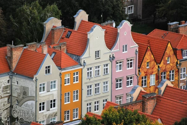 Kamienice w Gdańsku (źr&oacute;dło: Pexels)